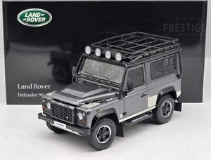 Kyosho 2007 Land Rover New Defender 90 Adventure Dark Grey Metallic OPENS 1:18 - - Picture 1 of 15