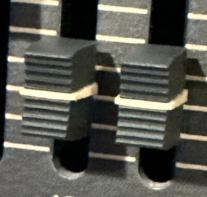 Peavey EQ-31 Graphic Equalizer *Slide Switch Knob Replacement Part * 2-pcs - Picture 1 of 8