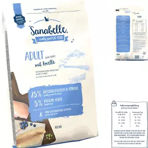 10 kg Bosch Sanabelle Adult Forelle Katzenfutter - Bild 1 von 5