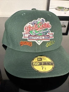 SF Giants Vs. Oakland A’s Fitted 7 1/8 Mütze 1989 World Series Kostenloser Versand A27 - Bild 1 von 7