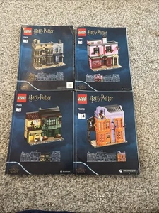 LEGO Harry Potter: Diagon Alley #75978 - SOLO LIBRETTI ISTRUZIONI MANUALI - Foto 1 di 2