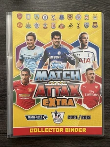 MATCH ATTAX EXTRA 2014/15 14/15 SET OF 164 CARDS IN BINDER + 8 LIMITED EDITION - Picture 1 of 15
