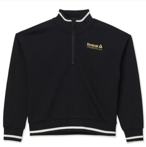 Reebok Girls Varsity Half Zip Sweater - Picture 1 of 2