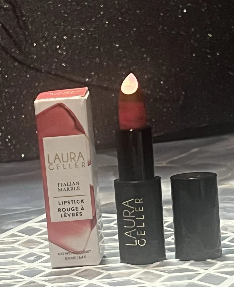 Laura Geller Italian Marble Lipstick Strawberry Toffe 0.12 oz/3.4g Full Size NIB - Image 1 of 1