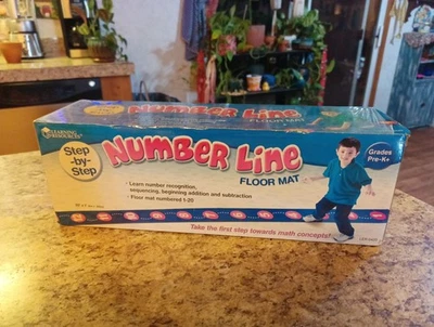 Learning Resources, Math Counting Step-by-Step Number Line 1-20 Floor Mat New - Image 1 of 4