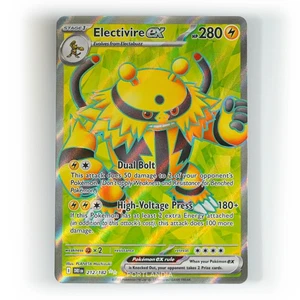 Pokemon - Electivire ex - 212/182 - SV Destined Rivals - Full Art Card - Picture 1 of 1