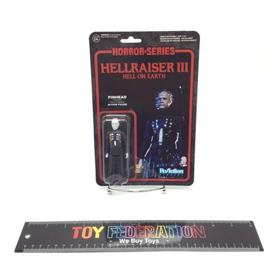 Figura de acción Funko ReAction Hellraiser III Hell On Earth PINHEAD Foto 1 de 4