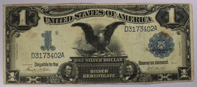 1899 Black Eagle $1 Silver Certificate Fr #233 - Image 1 of 4