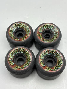 Santa Cruz OJ II Street Wheels 92a NOS ORIGINAL Vintage Skateboards 1980s Black - Bild 1 von 9