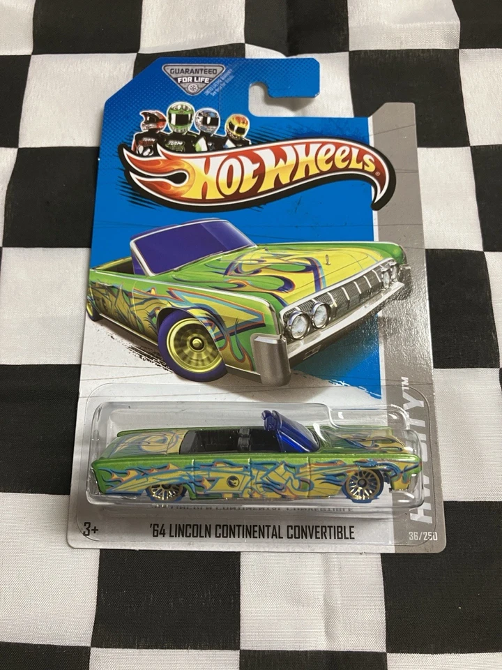 🔥2013 Hot Wheels Treasure Hunt 64 Lincoln Continental Convertible - HW City 🔥 Foto 1 de 3