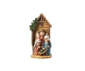 Belén Romano Infantil 8" Religioso Navidad Mesa Decoración - Imagen 1 de 1