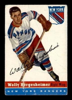 1954 Topps #22 Wally Hergesheimer   GOOD X2790665 - Image 1 of 2