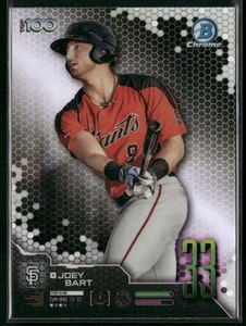 2019 Bowman #BTP-33 Joey Bart Bowman Scouts' Top 100 - Picture 1 of 2