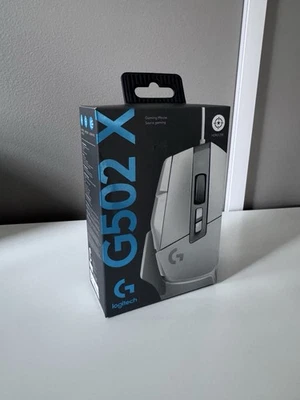 Logitech G502 X Wired Gaming Mouse - White - Image 1 of 3
