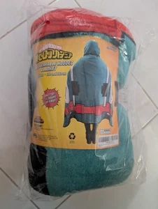 My Hero Academia Deku Wearable Hooded Blanket 52x60 Just Funky - NEW - Picture 1 of 4