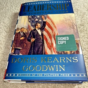 Doris Kearns Goodwin LEADERSHIP IN TURBULENT TIMES In Turbulent Times SIGNED - Picture 1 of 9