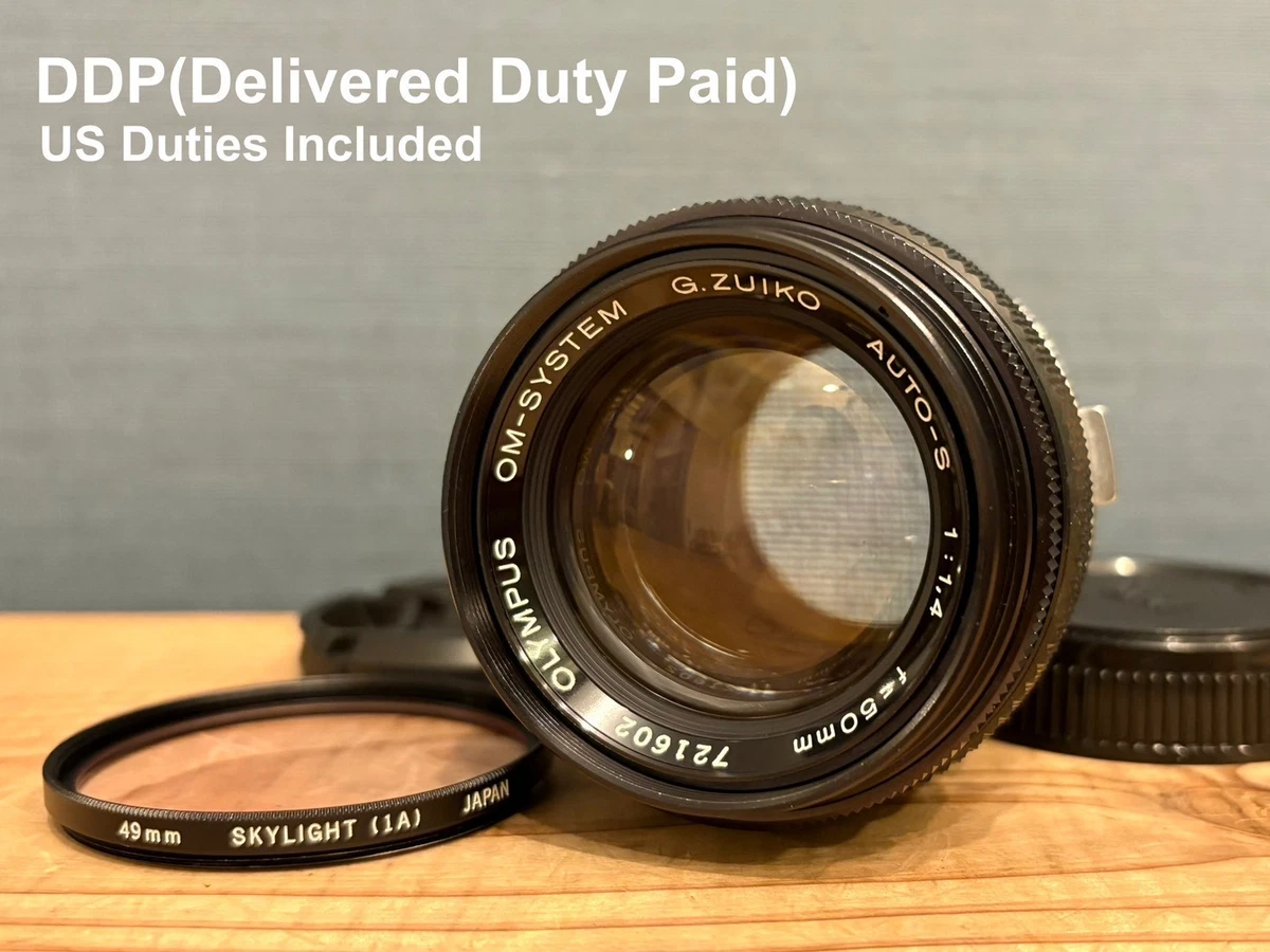 Olympus OM system f/1.4 50mm Focal Camera Lenses for sale | eBay