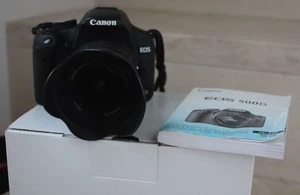 Canon EOS 500D Digital SLR Camera 18-55 Lens - Picture 1 of 11