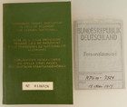 1 Reisepass 1950 und 1 Ausweis 1957 Bundesrepublik Deutschland (148785)