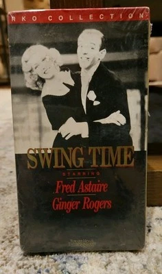 Swing Time Beta Video Fred Astaire Ginger Rogers Sealed New  - Image 1 of 3