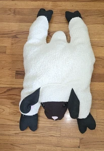 Crown Crafts Lamb Pillow Buddies Pal 1996 Plush Animal Rare Large 24" - Picture 1 of 3