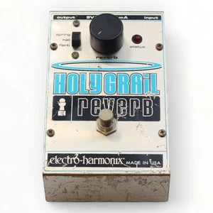Electro-Harmonix HOLY GRAIL V1 Reverb Pedal 3928 Tested & Works - Picture 1 of 5