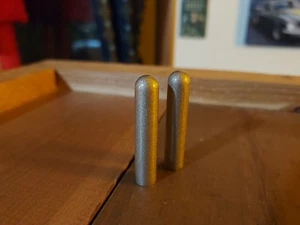 2 PC 1982-2014 OEM FORD Door Lock Pin Knob Gold - Mustang Bronco Explorer Ranger - Picture 1 of 4