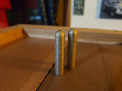 Perilla de pasador de cerradura de puerta 2 piezas 1982-2014 OEM FORD dorada - Mustang Bronco Explorer Ranger Foto 1 de 4