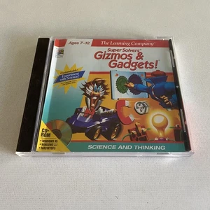Super Solvers Gizmos & Gadgets CD-Rom - PC Game 1993 - Science And Thinking - Afbeelding 1 van 4
