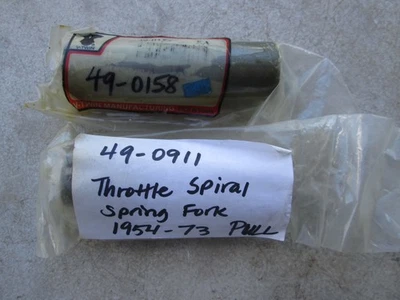 Harley-Davidson Manillar Push/Pull Espirales Panhead Pala Ironhead 1954-1970 Nuevo Foto 1 de 3