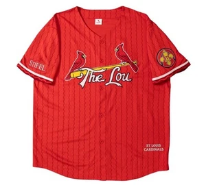 *NEW* St. Louis Cardinals Replica City Connect Embroidered Jersey 4/26/25 SGA - Picture 1 of 1