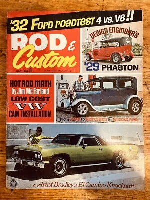 Rod and Custom (USA) July 1968 - Original - Excellent Condition! - Image 1 of 4