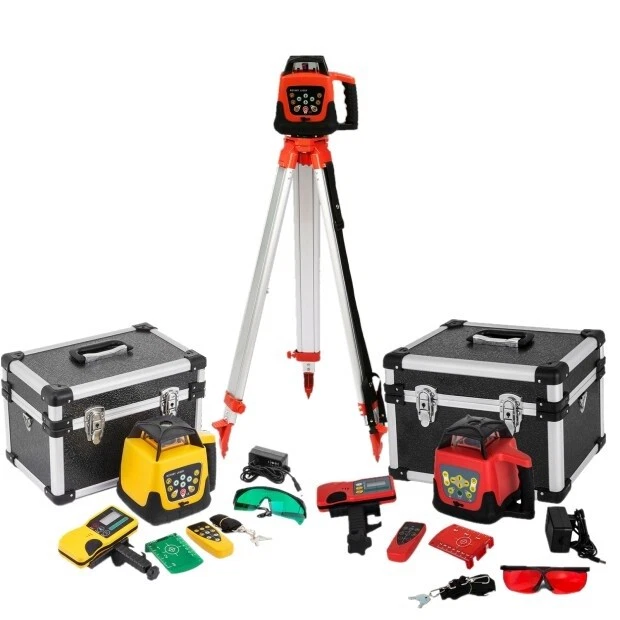 Niveau Laser Rotatif Vert Autonivelant à Faisceau Horizontal/Vertical 500m - Photo 1/4