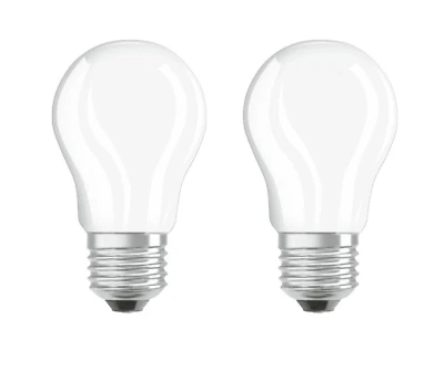Osram 4W Mini Golf Ball LED Retrofit Classic P40 ES E27 40w Warm White 2 pack - Image 1 of 4