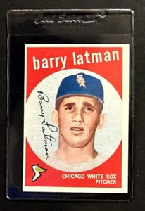 1959 Topps Set-Break #477 Barry Latman EX Vintage Baseball Chicago weiße Sox - Bild 1 von 2