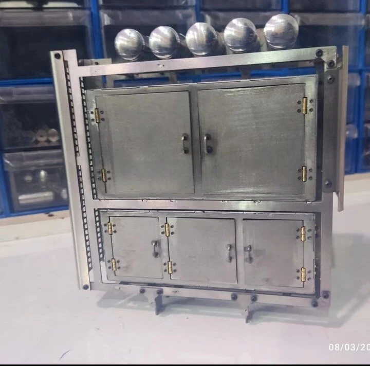 Metal Heavy Equipment Rack for 1/14 Scale TAMIYA RC Tractor Truck Model stl - Image 1 of 4