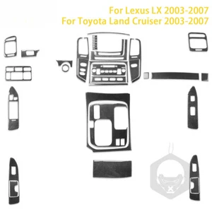 Toyota Land Cruiser For Lexus LX 2003-2007 Accessories Carbon Fiber Car Interior - Picture 1 of 61