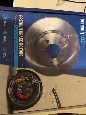 Front Disc Rotors for Chrysler 200 Dodge Caliber Avenger Jeep Compass - Image 1 of 2