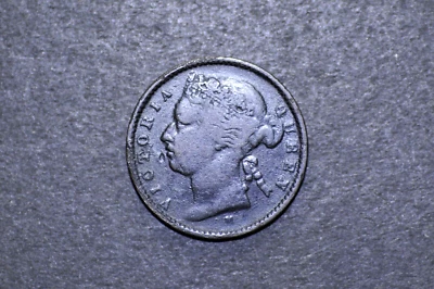 Straits Settlements (QV) 1872  ¼ cent Copper Coin ( Wt : 2.25g )  SC01 - Image 1 of 4