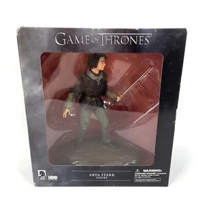 Game Of Thrones Arya Stark Action Figure Sculpted Dark Horse Deluxe HBO New - Picture 1 of 11
