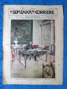 La Domenica del Corriere 26 febbraio 1899 Félix Faure Francia - Capit. Mozzetti - Picture 1 of 1