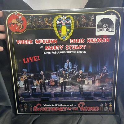 Sweetheart Of The Rodeo Live! RSD 2024 Vinyl 50th Marty Stuart, McGuinn, Hillman - Image 1 of 2
