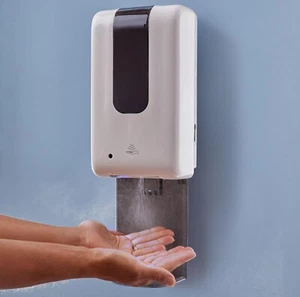 Wall-Mount Automatic Liquid Soap Dispenser 41oz Extra Large Capacity Sanitizer - Picture 1 of 10