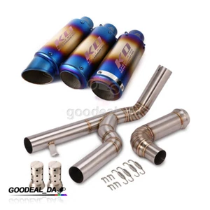 Tubo de conexión de punta de silenciador de doble salida de escape modificado para DUKE 1290 Super Duke R - Imagen 1 de 12