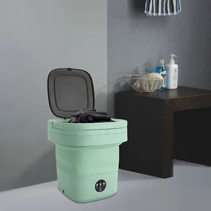 11LGreen Portable Washing Machine, Mini Washer, Upgraded Large Capacity Foldable - Picture 1 of 17
