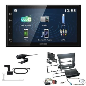 Kenwood 2DIN DAB+ Autoradio für Citroen C-Crosser 2007-2014 schwarz - Bild 1 von 5