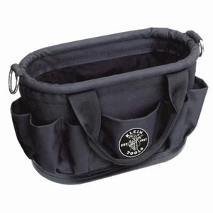 Klein Tools 58886 Tool Tote, Polyester, 7-Pocket with Drain Holes - Picture 1 of 5