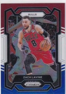 Panini NBA Prizm Basketball 2023-24 No. 72 Zach LaVine Red White Blue Prizm - Bild 1 von 2