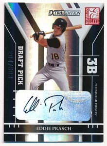 EDDIE PRASCH 2004 DONRUSS ELITE EXTRA RC ROOKIE AUTOGRAPH SP AUTO #204/603 F2