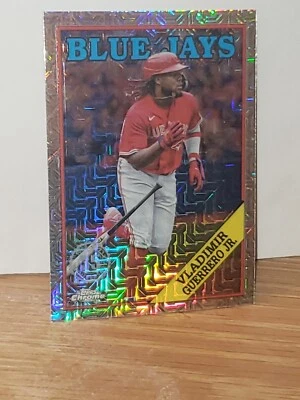 2023 Topps Series 1 Vladimir Guerrero Jr. 1988 Topps Chrome Silver Pack #T88C-9 - Image 1 of 3